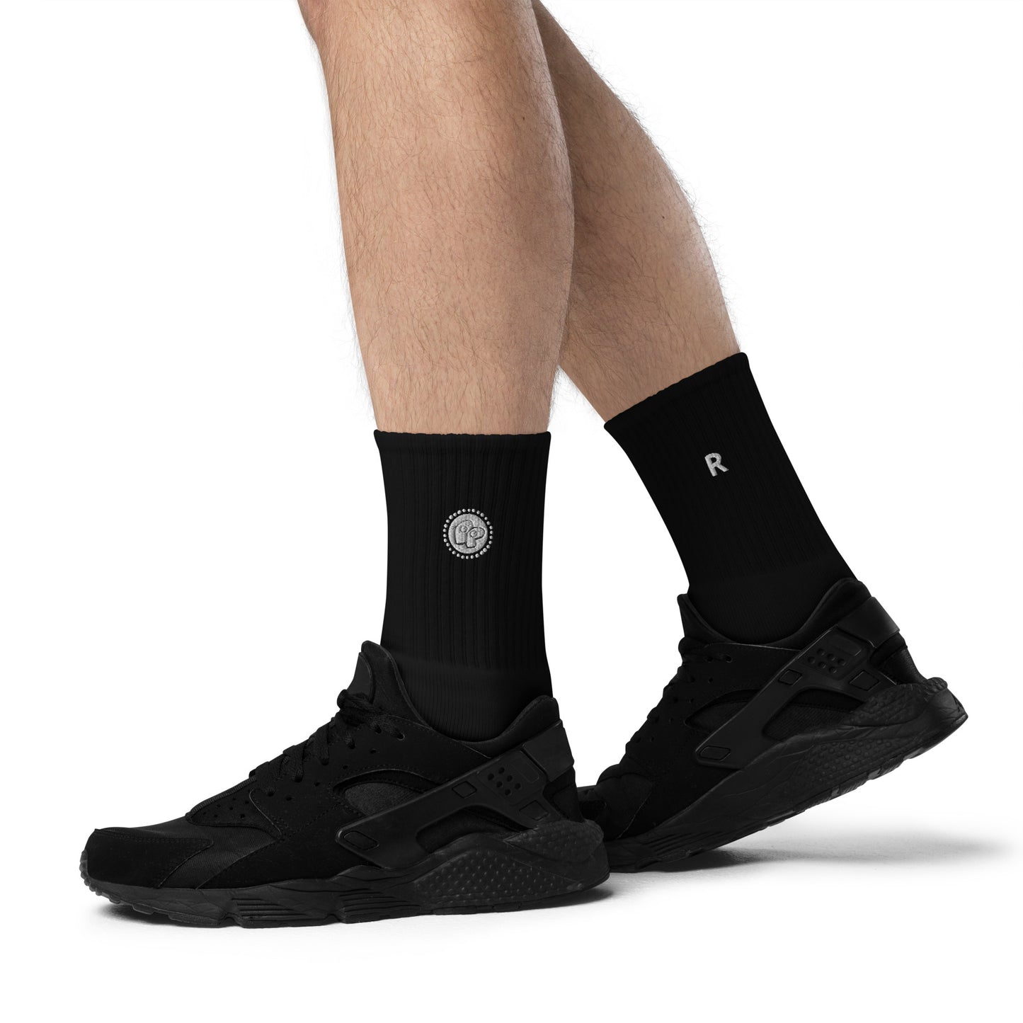 Poor Pleb Embroidered socks
