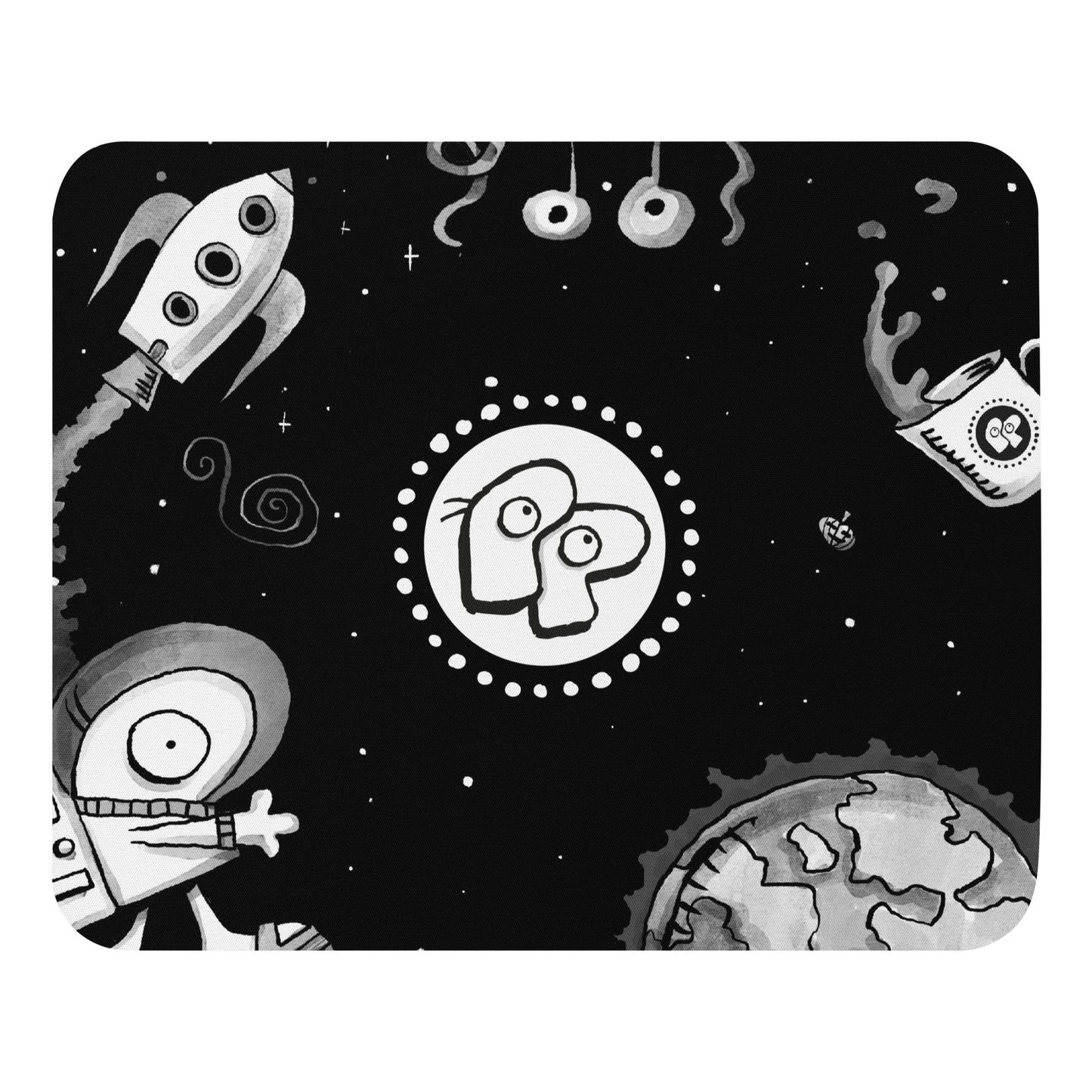 Poor Pleb Launch Mouse mat