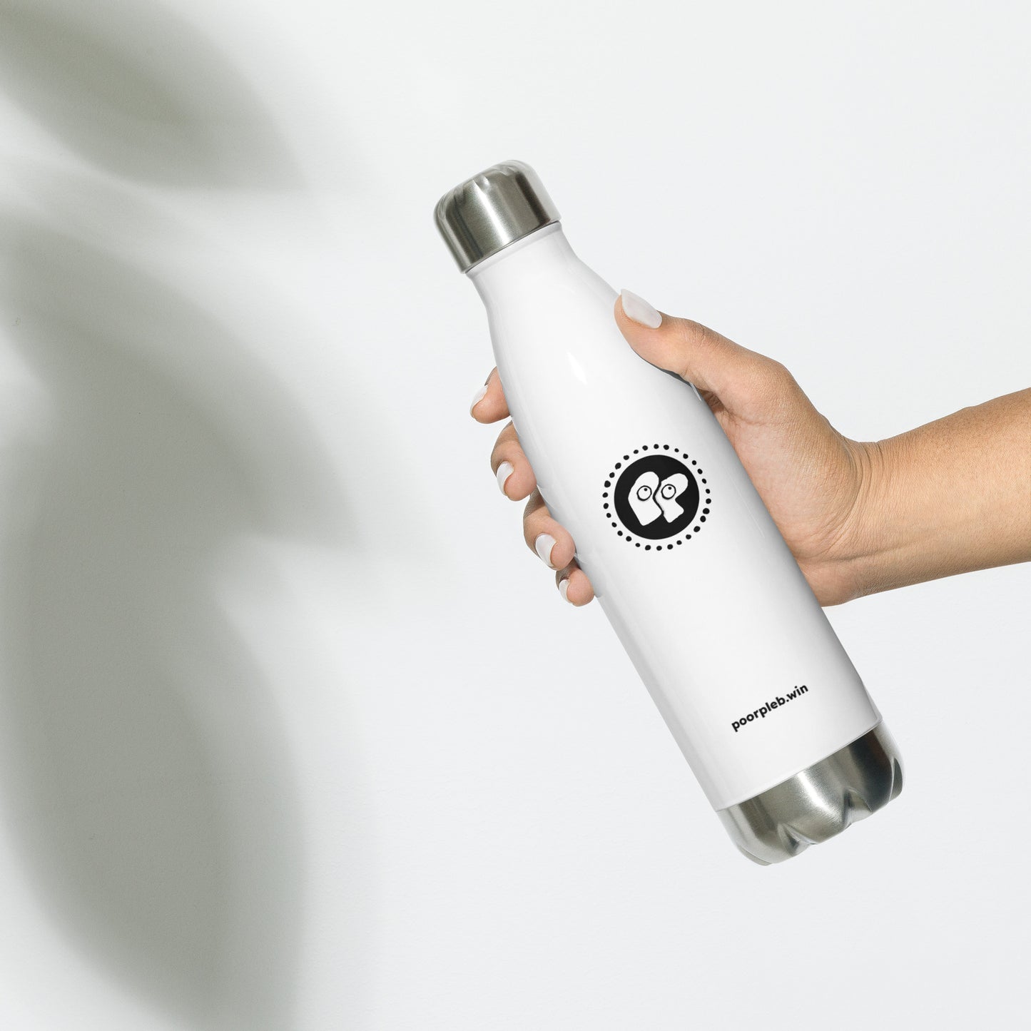 Poor Pleb Stainless Steel Water Bottle