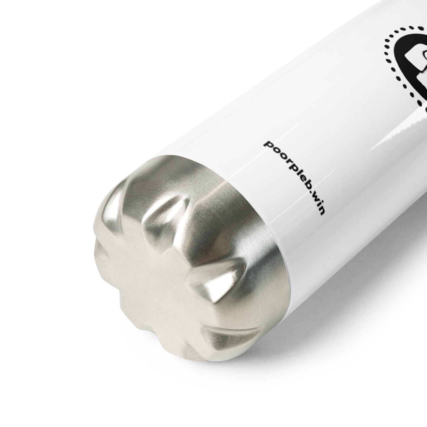 Poor Pleb Stainless Steel Water Bottle