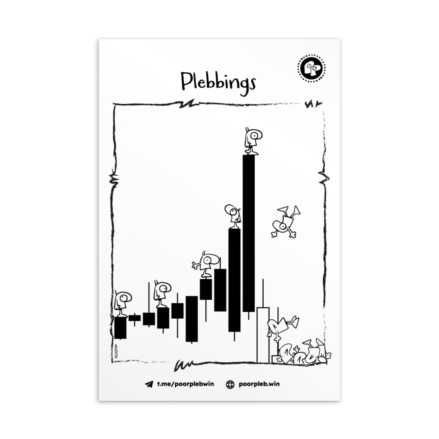 Poor Pleb Postcard - Plebbings