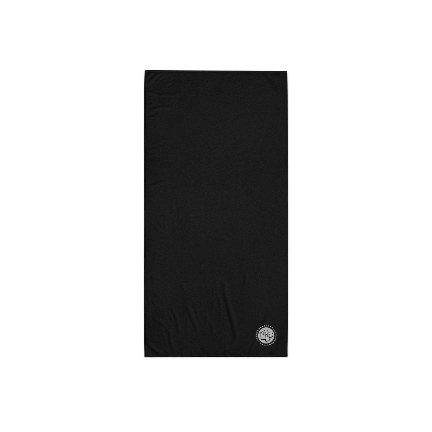 Poor Pleb Cotton Towel - Black