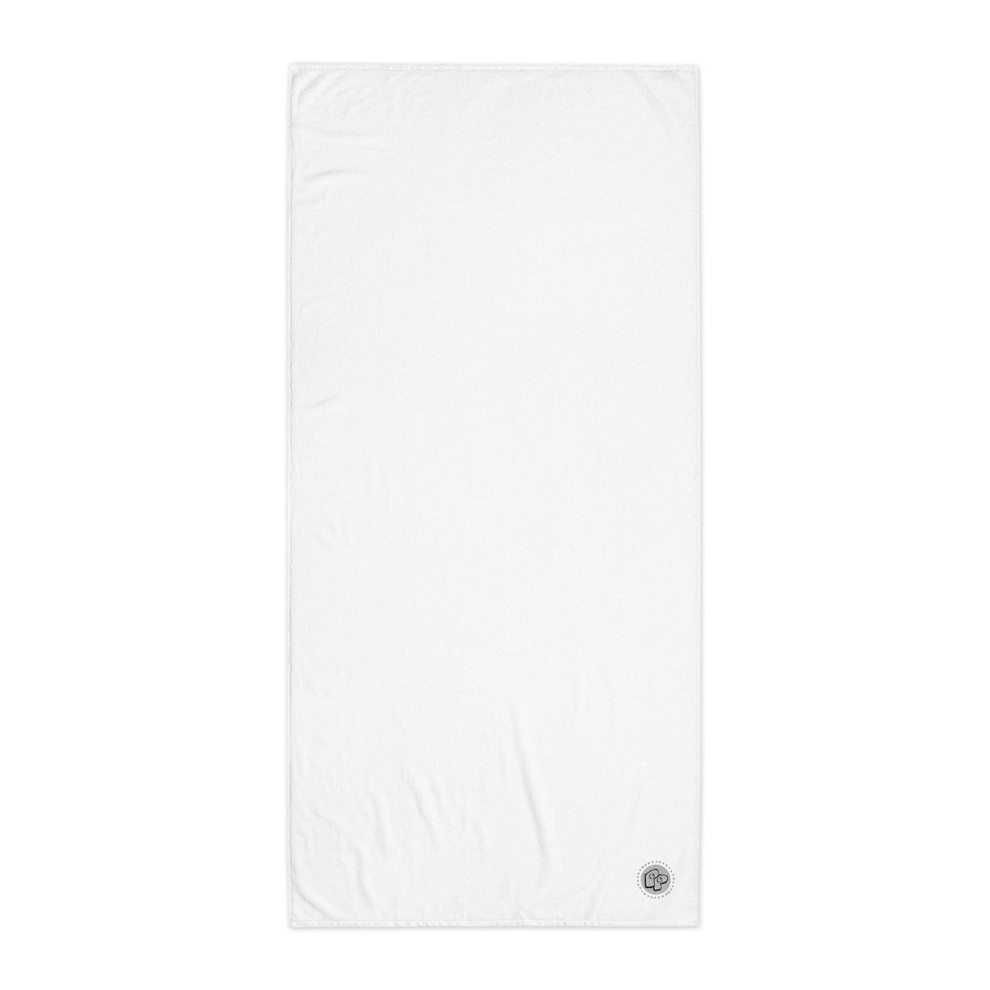 Poor Pleb Cotton Towel - White