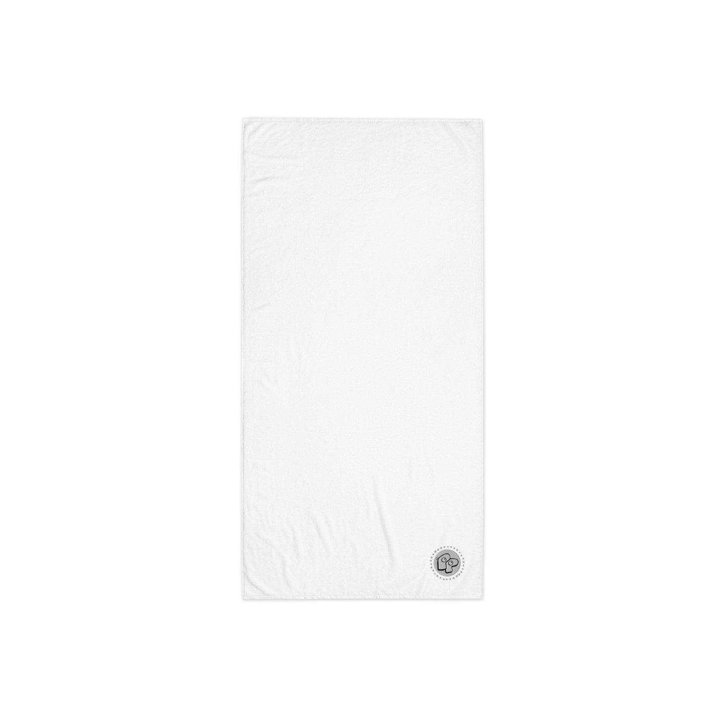 Poor Pleb Cotton Towel - White