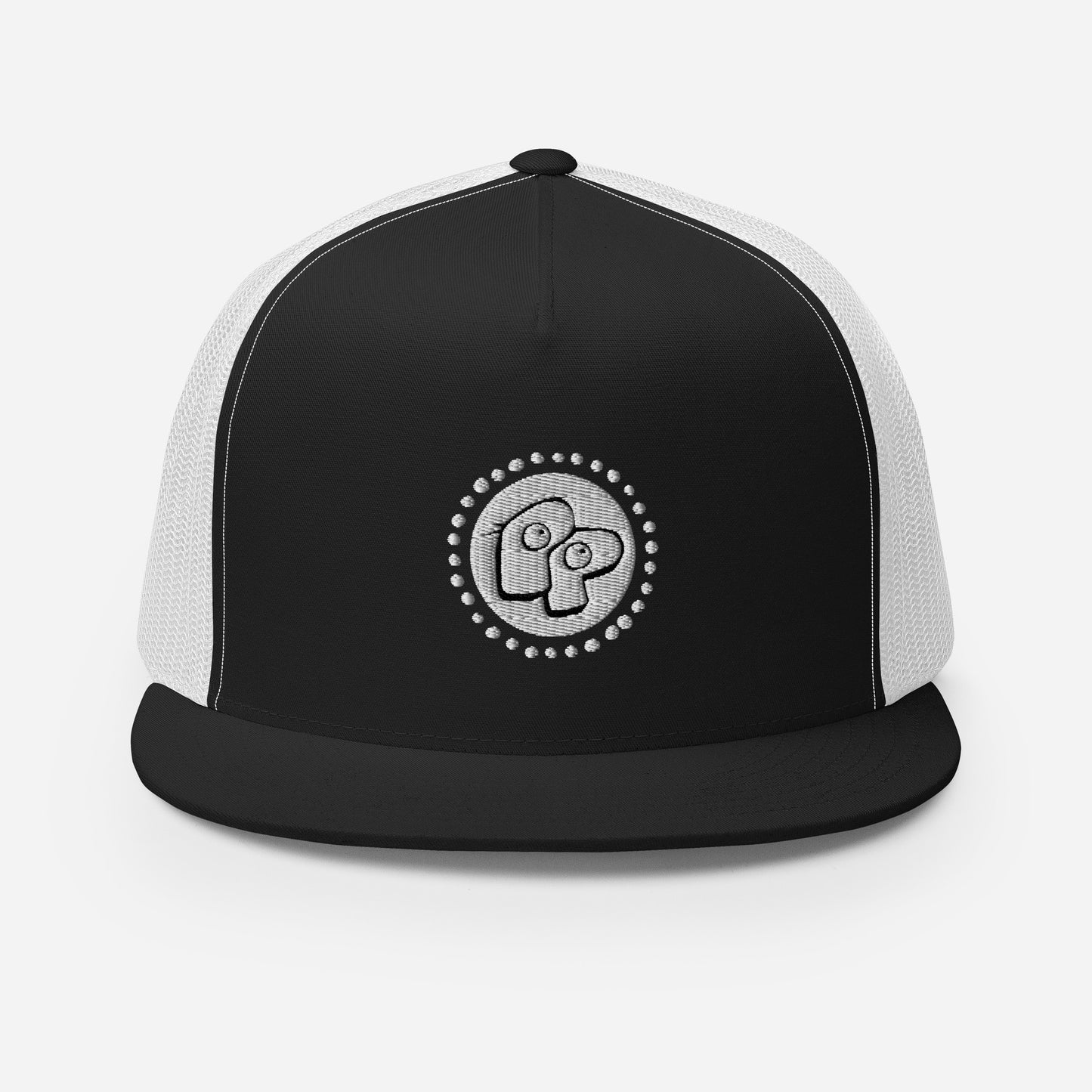 Poor Pleb 'Circle Logo' - Trucker Cap