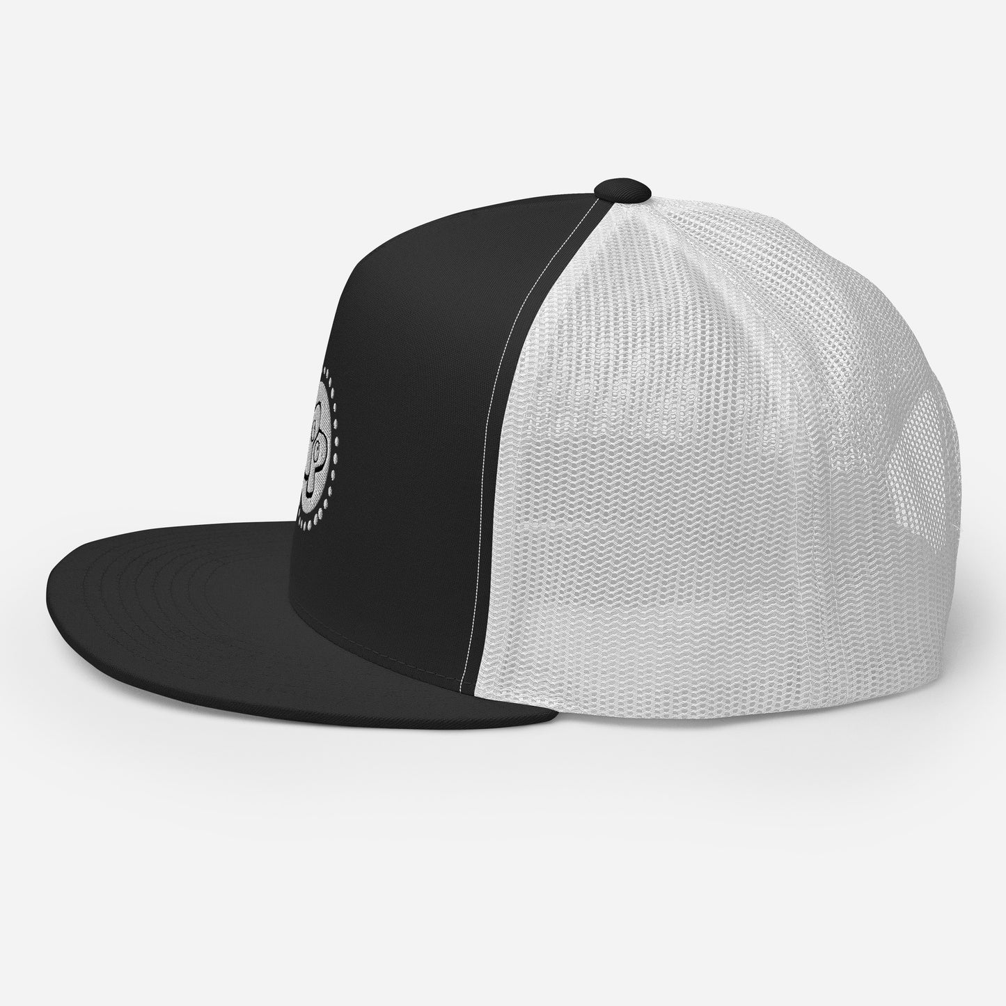 Poor Pleb 'Circle Logo' - Trucker Cap