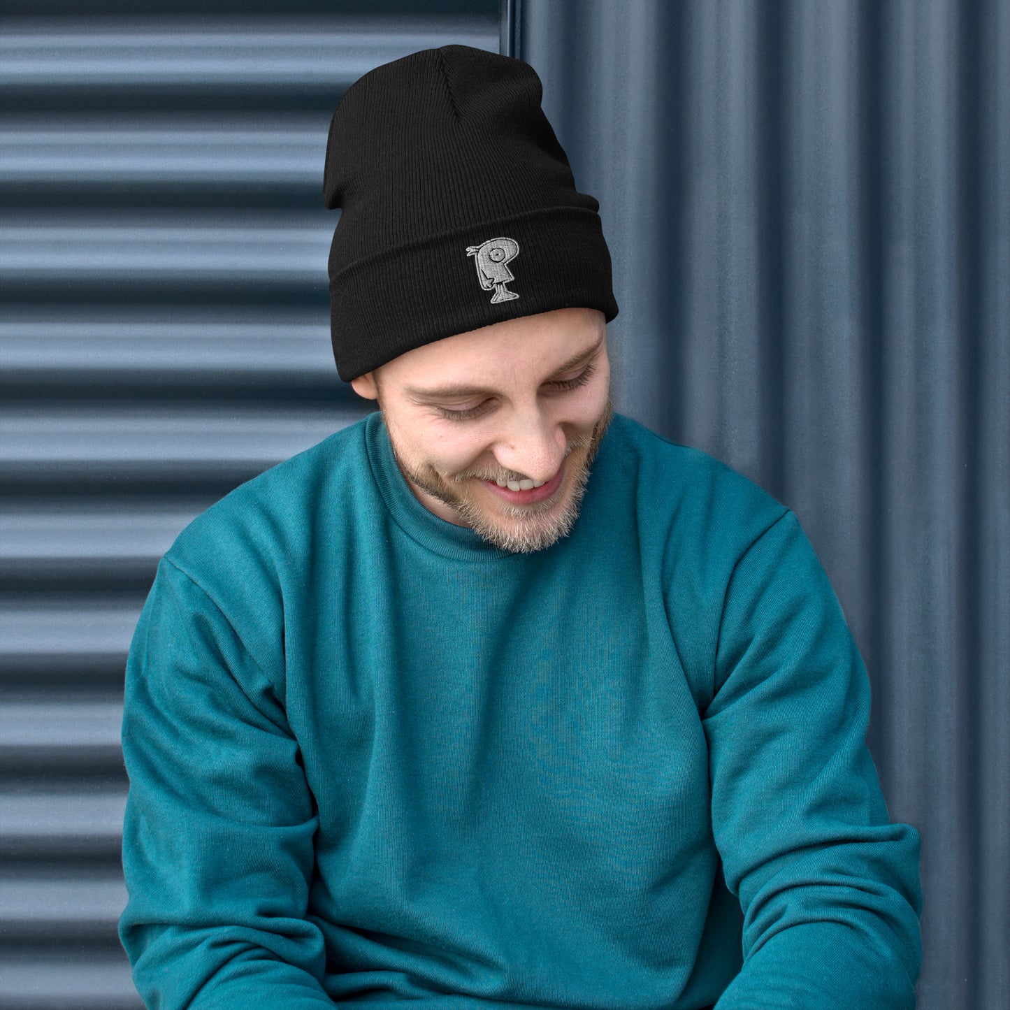 Poor Pleb 'original' Embroidered Beanie