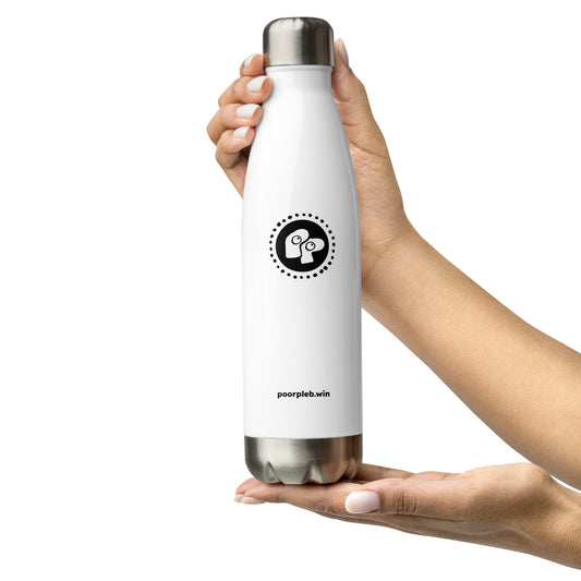 Poor Pleb Stainless Steel Water Bottle