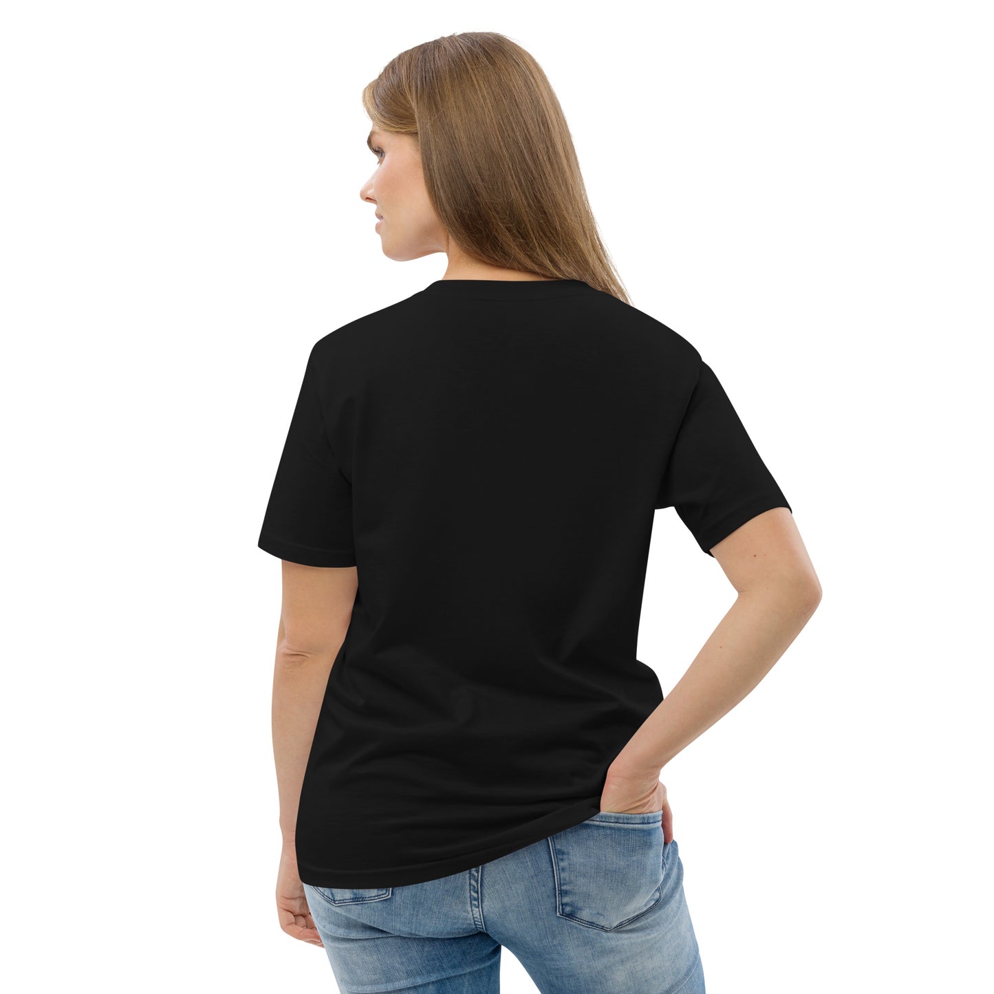 Poor Pleb Unisex Organic Cotton T-shirt (dark colours) - One $PP to rule them all - Crypto Biskit